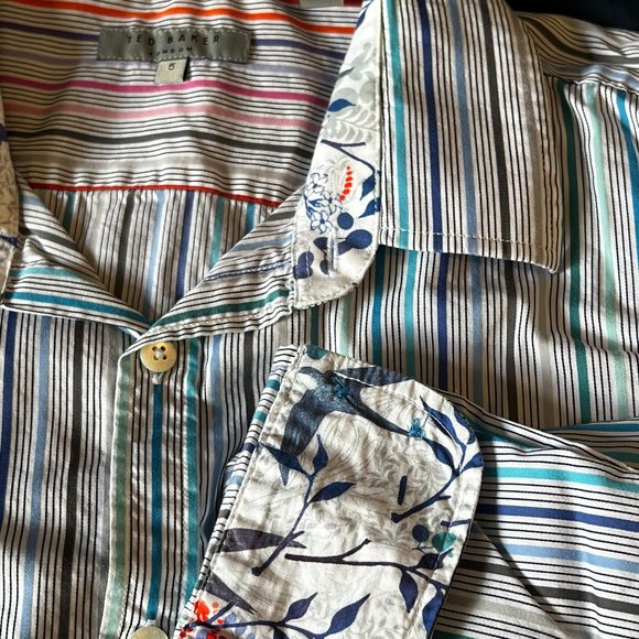 Ted Baker Pinstripe Size 5 / Large - Picture 4 of 8